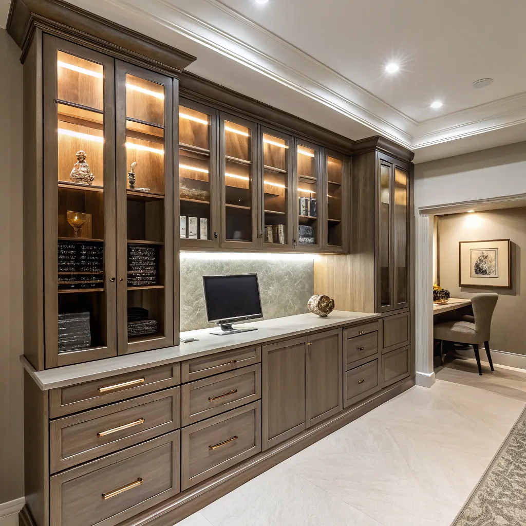 Custom built-in furniture design